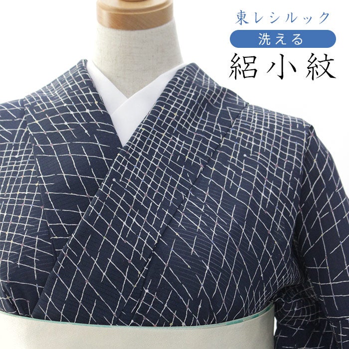 東レシルック プレタ 絽小紋 | 東レシルック・洗えるきもの専門店 おべべや
